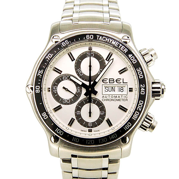 エベル　EBEL　1911 ディスカバリー クロノグラフ　9750L62/63B60　SS　シルバー　USED　中古