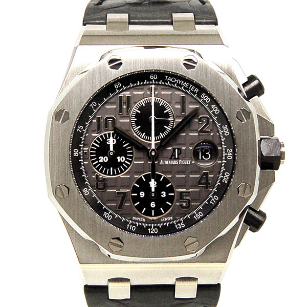 オーデマ・ピゲ　AUDEMARS PIGUET　ロイヤルオーク　オフショア　クロノグラフ　26470ST.OO.A104CR.01　グレー　USED　中古