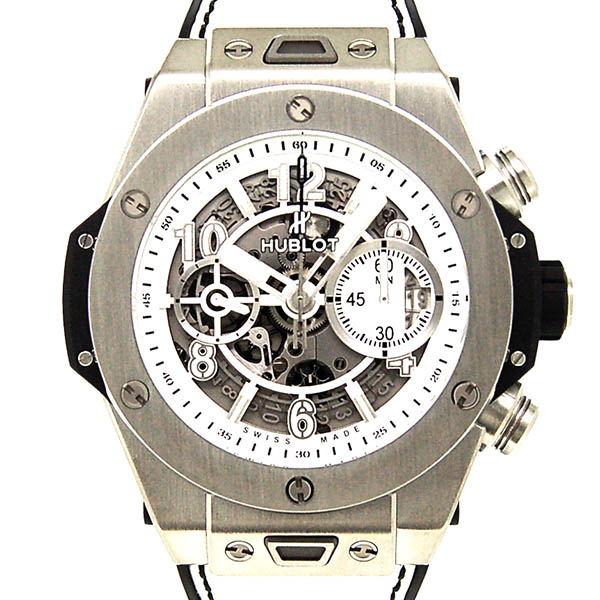 ウブロ　HUBLOT　ビッグバン ウニコ　ブラック＆ホワイト　411.NE.2010.LR.JSM15　日本限定　USED　中古