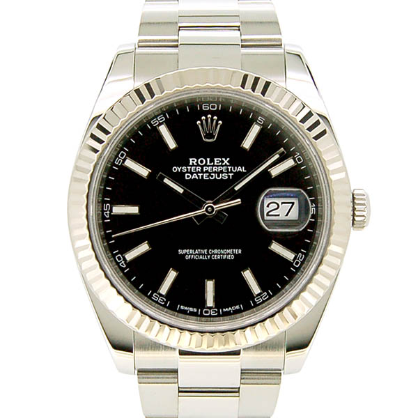 ロレックス　ROLEX　デイトジャスト41　126334　ブラック　USED　中古