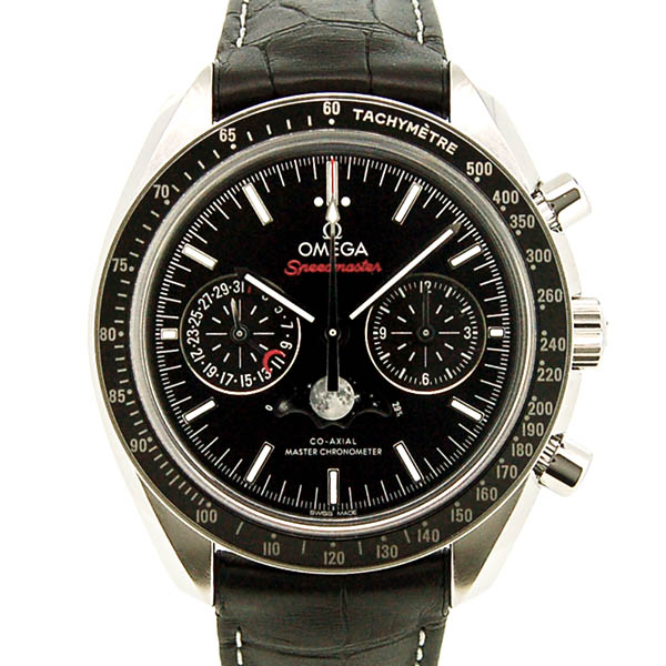 オメガ　OMEGA　スピードマスター ムーンフェイズ コーアクシャル マスタークロノメーター　304.33.44.52.01.001　44.2mm　未使用品