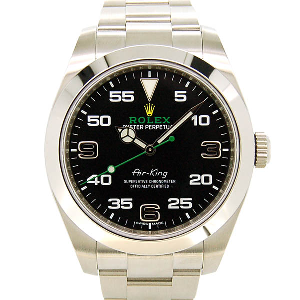 ロレックス　ROLEX　エアキング　Ref.116900　ブラック　40mm　国内正規品　未使用品