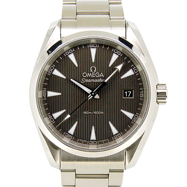 オメガ　OMEGA　シーマスター　アクアテラ　231.10.39.60.06.001　グレータペストリー　メンズ　クォーツ　38.5mm　USED　中古