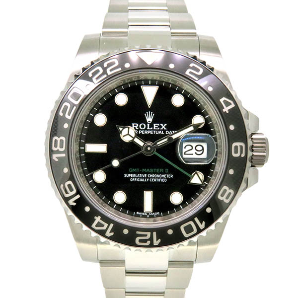 ロレックス　ROLEX　GMTマスター2　Ref.116710LN　SS　ブラック　USED　中古