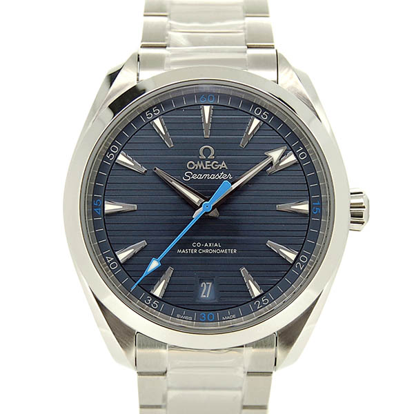オメガ　OMEGA　シーマスター アクアテラ マスタークロノメーター　220.10.41.21.03.002　ブルー　41mm　未使用品