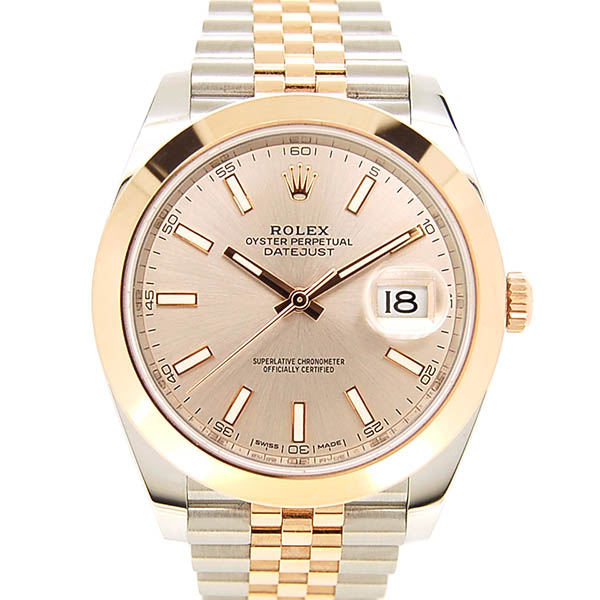 ロレックス　ROLEX　デイトジャスト41　126301　サンダスト　国内正規品　未使用品