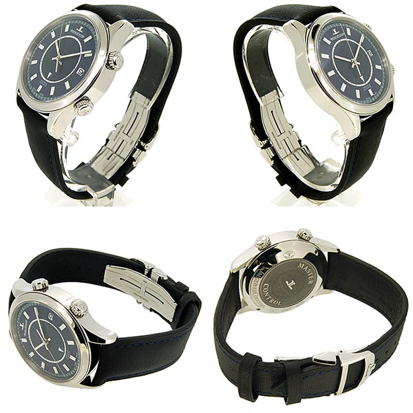 ジャガールクルト Jaeger LeCoultre マスターメモボックス Q141848J ブルー SS 40mm アラーム ブティック500本限定 USED 中古
