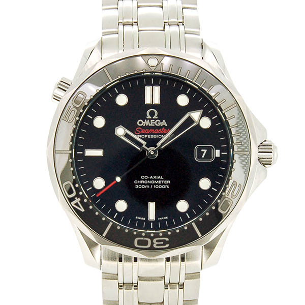 オメガ　OMEGA　シーマスター300 コーアクシャル　212.30.41.20.01.003　ブラック　41mm　USED　中古