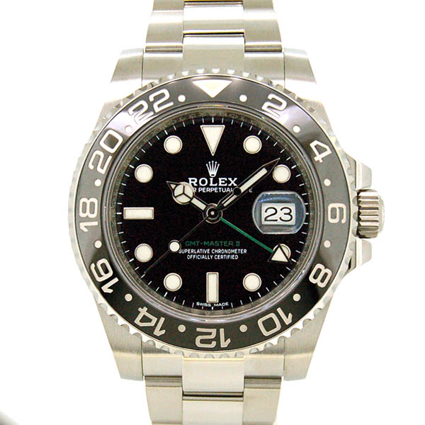 ロレックス　ROLEX　GMTマスター2　Ref.116710LN　SS　ブラック　ランダム番　USED　中古