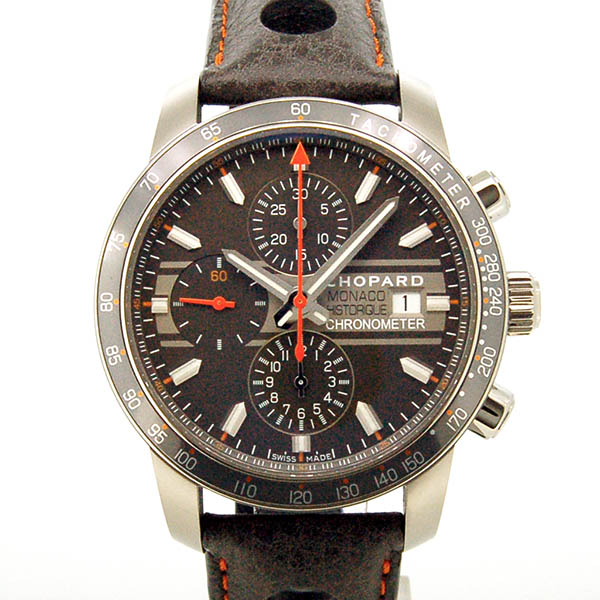ショパール CHOPARD グランプリ モナコヒストリック 2012 168992-3032 グレー 革ベルト 42.5mm USED 中古 ショパール CHOPARD グランプリ モナコヒストリック 2012 168992-3032 グレー 革ベルト 42.5mm USED 中古