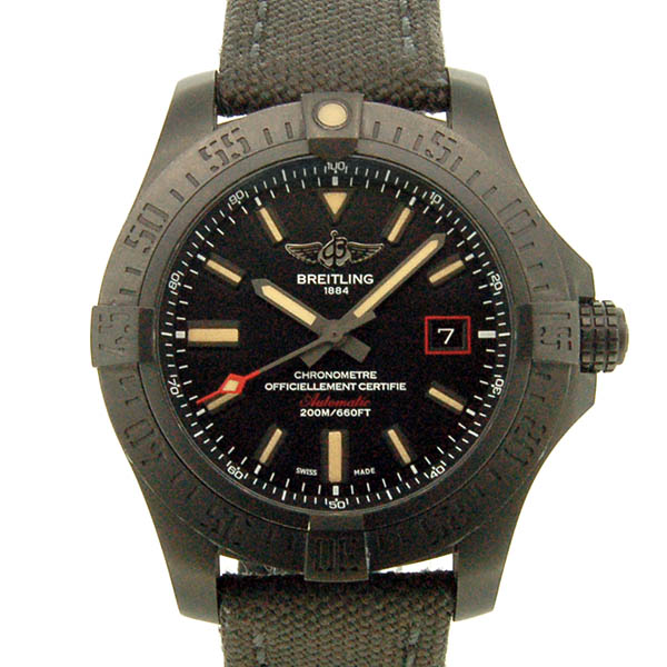 ブライトリング　BREITLING　アベンジャー ブラックバード 44　V171B74MMA　44mm　USED　中古