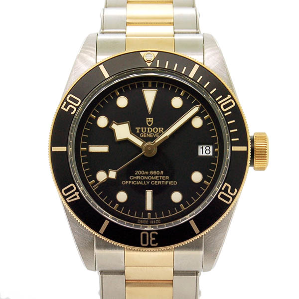 チューダー(チュードル)　TUDOR　ヘリテージ ブラックベイ コンビ　79733N　ブラック　41mm　USED　中古