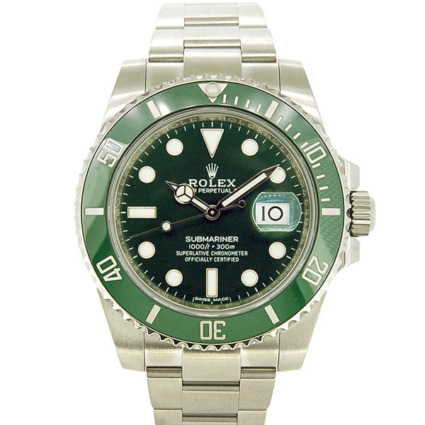 ロレックス　ROLEX　サブマリーナデイト グリーン　116610LV　ランダム番　国内正規　USED　中古