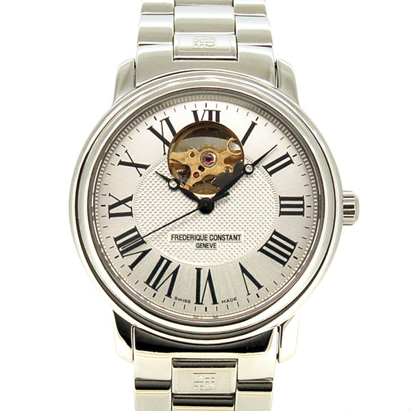 フレデリック・コンスタント　FREDERIQUE CONSTANT　クラシック ハートビート　310M3P6B　SS　38mm　シルバー　USED　中古