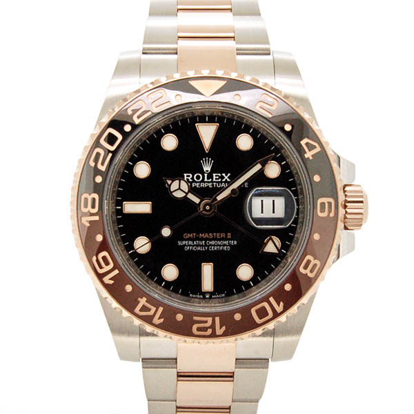 ロレックス ROLEX GMTマスター2 126711CHNR ブラウン/ブラックベゼル 40mm 国内正規品 USED 中古