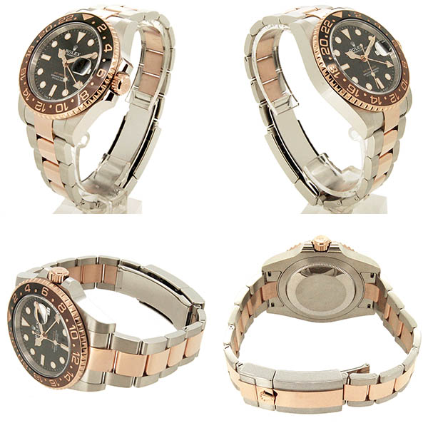 ロレックス ROLEX GMTマスター2 126711CHNR ブラウン/ブラックベゼル 40mm 国内正規品 USED 中古