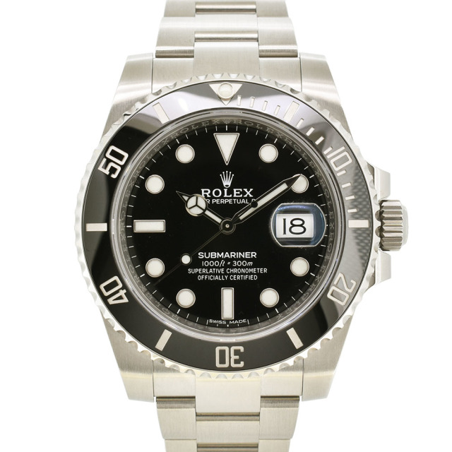 ロレックス　ROLEX　サブマリーナデイト　Ref.116610LN　ブラック　SS　40mm　ランダム番　国内正規品　USED　中古