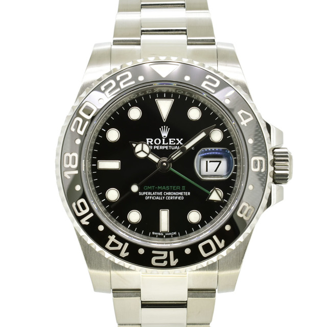 ロレックス　ROLEX　GMTマスター2　Ref.116710LN　SS　ブラック　ランダム番　USED　中古
