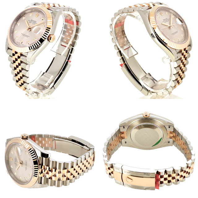 ロレックス ROLEX デイトジャスト41 126331G 10Pダイヤ サンダスト 未使用品