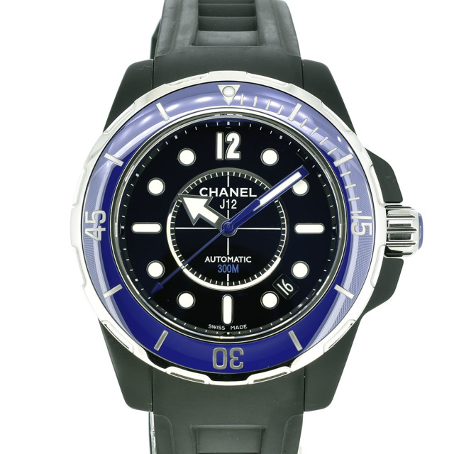 シャネル　CHANEL　J12 マリーン 42　H2559　ブラック　USED　中古