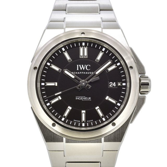 IWC　インジュニア　オートマティック　IW323902　40mm　SS　ブラック　USED　中古