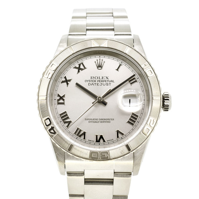 ロレックス ROLEX デイトジャスト サンダーバード 16264 グレーローマ Y番 36mm USED 中古