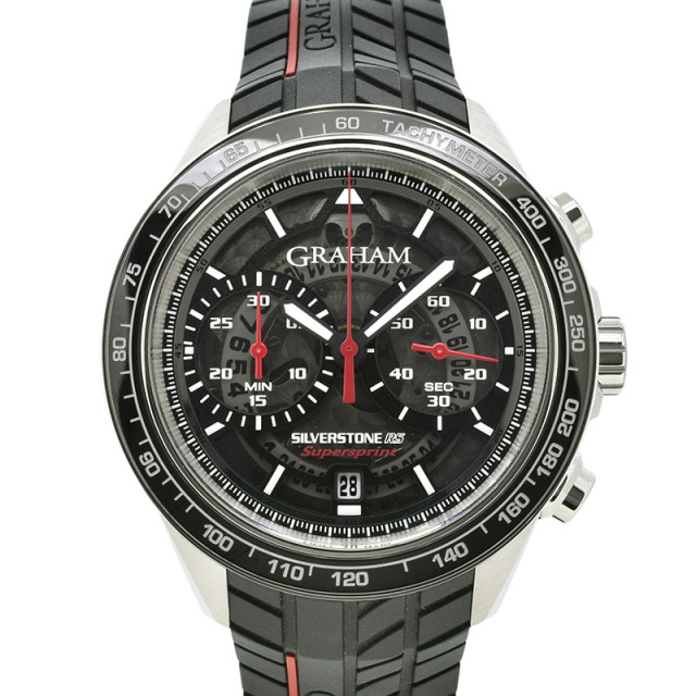 グラハム GRAHAM シルバーストーン RS スーパースプリント 2STBC.B05A.K99F 42mm 未使用品
