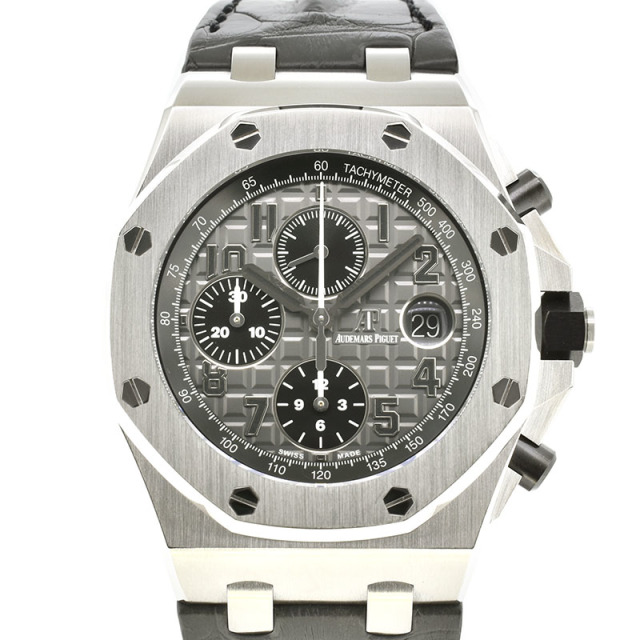 オーデマ・ピゲ　AUDEMARS PIGUET　ロイヤルオーク オフショア クロノグラフ　26470ST.OO.A104CR.01　グレー　42mm　USED　中古