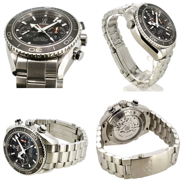 オメガ OMEGA シーマスター プラネットオーシャン クロノグラフ 232.30.46.51.01.001 ブラック 46mm USED 中古