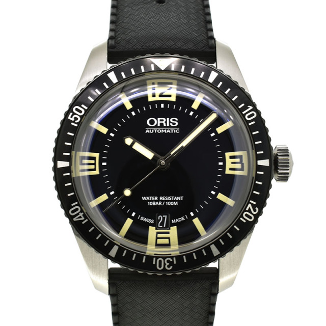 オリス　ORIS　ダイバーズ65　733 7707 4064 R　40mm　自動巻き　USED　中古