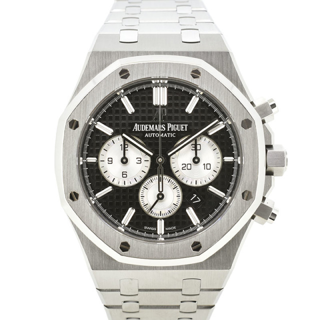 オーデマ・ピゲ　AUDEMARS PIGUET　ロイヤルオーク クロノグラフ　26331ST.OO.1220ST.02　SS　41mm　ブラック/シルバー　USED　中古