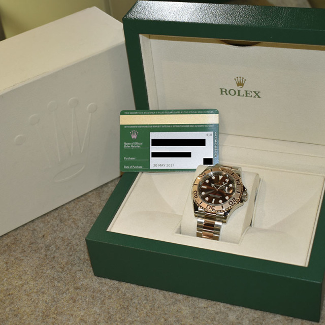 ロレックス ROLEX ヨットマスター 116621 チョコレートブラウン USED 中古