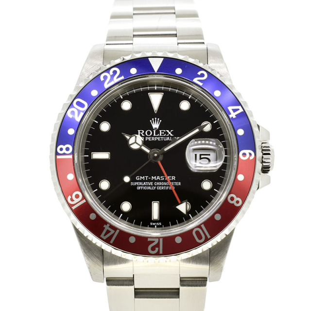 ロレックス　ROLEX　GMTマスター1　16700　A番　赤青ベゼル　40mm　USED　中古
