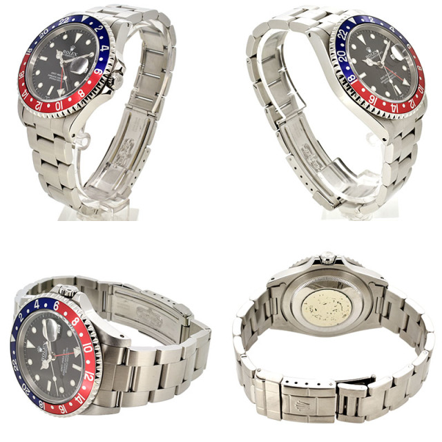 ロレックス ROLEX GMTマスター1 16700 A番 赤青ベゼル 40mm USED 中古