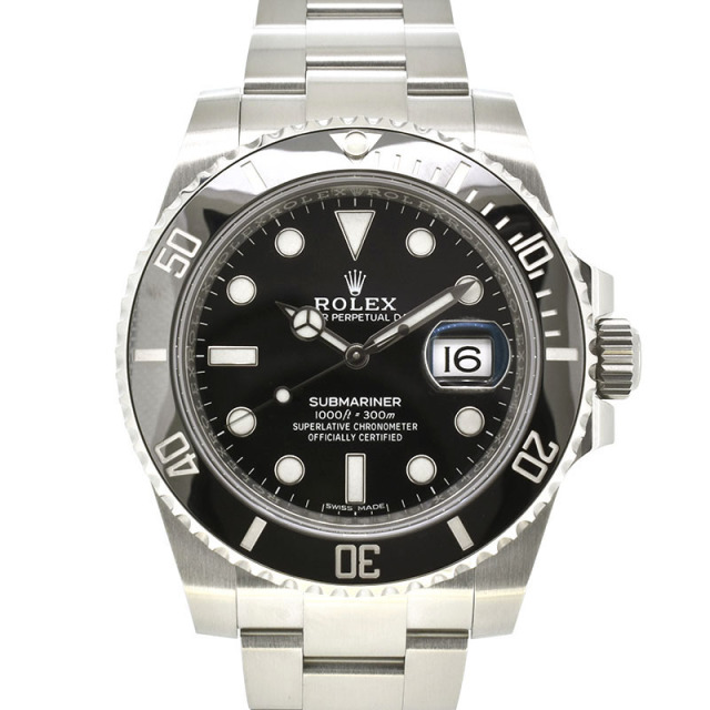 ロレックス ROLEX サブマリーナデイト Ref.116610LN ブラック SS 40mm ランダム番 国内正規品 USED 中古