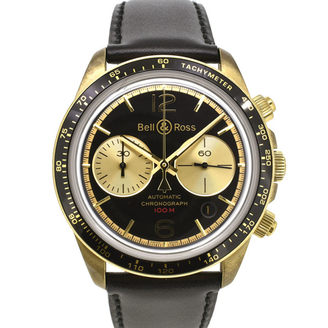 ベル＆ロス　BELL＆ROSS　BR V2-94 ベリータンカー　BRV294-BC-BR/SCA　41mm　世界999本限定　ブロンズ　USED　中古