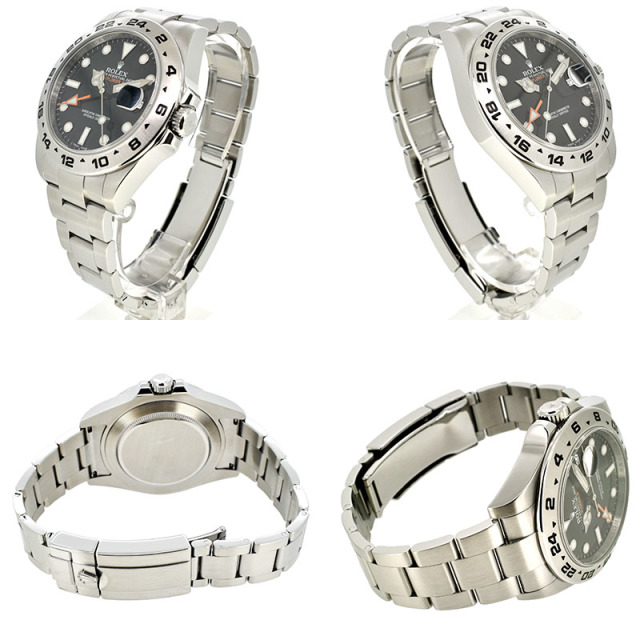 ロレックス ROLEX エクスプローラー2 Ref.216570 ブラック ランダム番 USED 中古