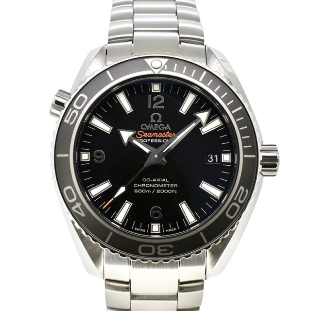 オメガ　OMEGA　プラネットオーシャン　232.30.42.21.01.001　ブラック　SS　42mm　USED　中古