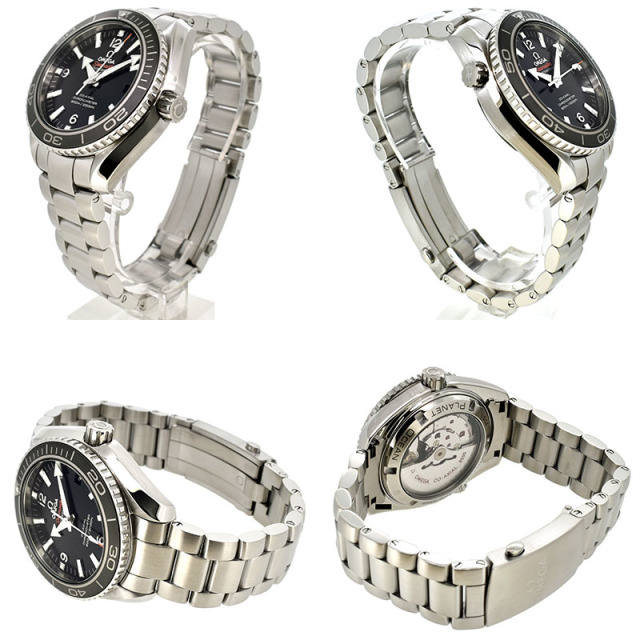 オメガ OMEGA プラネットオーシャン 232.30.42.21.01.001 ブラック SS 42mm USED 中古