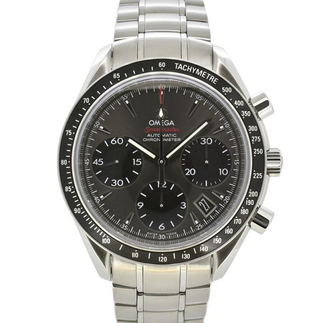 オメガ　OMEGA　スピードマスターオートマティックデイト　323.30.40.40.06.001　グレー/ブラック　40mm　未使用品