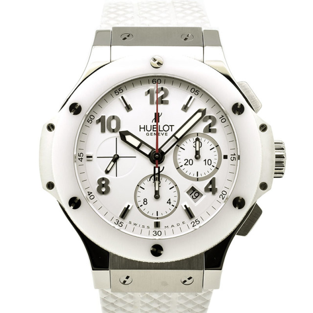 ウブロ　HUBLOT　ビッグバン　サンモリッツ　301.SE.230.RW　ホワイトセラミック　44mm　USED　中古