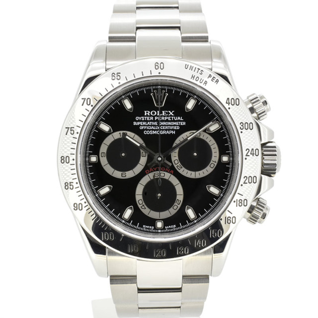 ロレックス ROLEX デイトナ 116520 SS ブラック K番 USED 中古