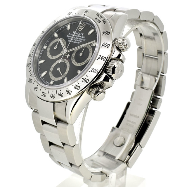 ロレックス ROLEX デイトナ 116520 SS ブラック K番 USED 中古