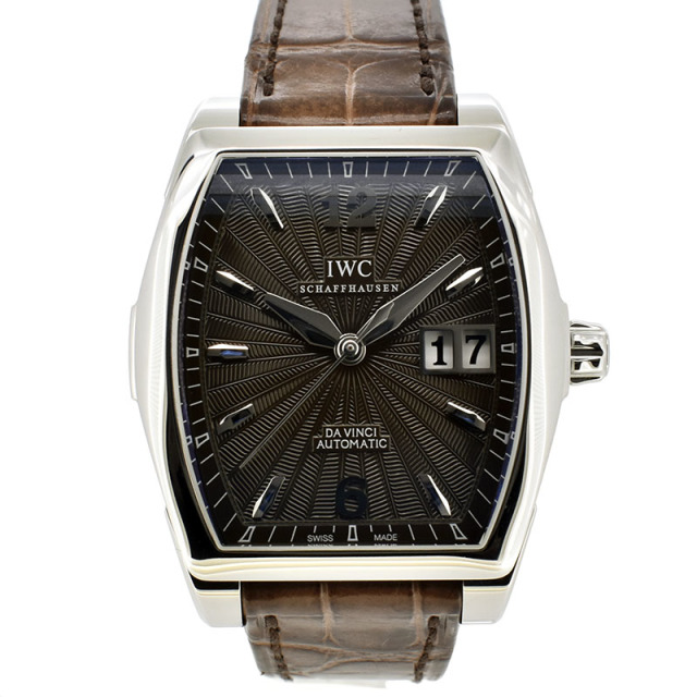IWC　ダヴィンチ　ビッグデイト　IW452306　35.6×42.5mm　革ベルト　USED　中古
