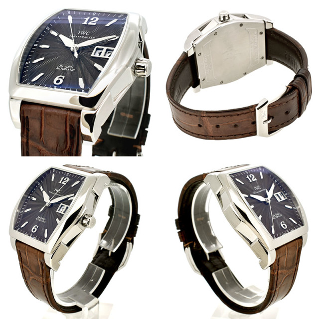 IWC ダヴィンチ ビッグデイト IW452306 35.6×42.5mm 革ベルト USED 中古