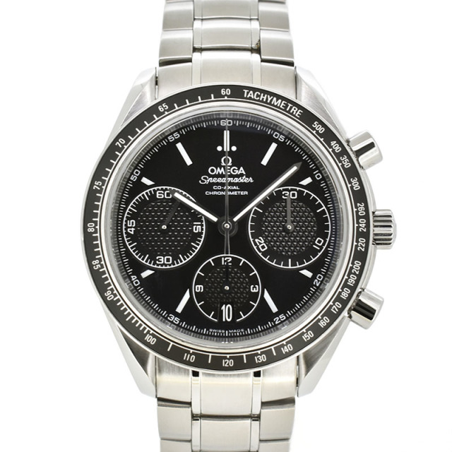 オメガ　OMEGA　スピードマスターレーシング　326.30.40.50.01.001　SS　ブラック　40mm　自動巻　USED　中古