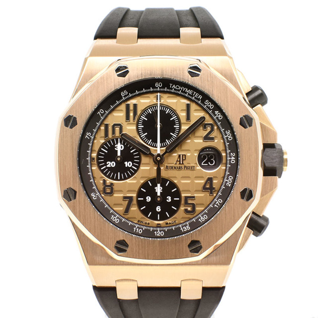 オーデマ・ピゲ　AUDEMARS PIGUET　ロイヤルオーク オフショアクロノグラフ　26470OR.OO.A002CR.01　18KPG　ラバーベルト　42mm　USED　中古