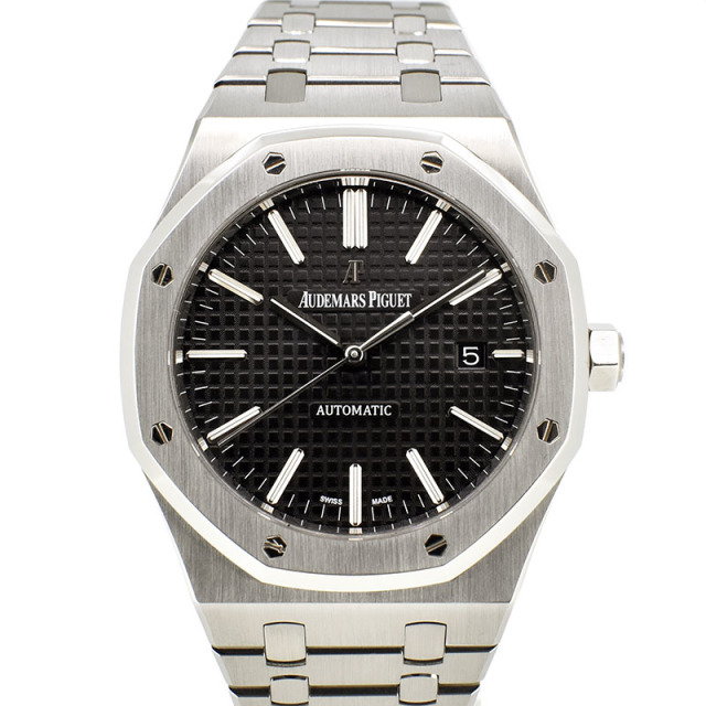 オーデマ・ピゲ　AUDEMARS PIGUET　ロイヤルオーク　15400ST.OO.1220ST.01　41mm　ブラック　USED　中古