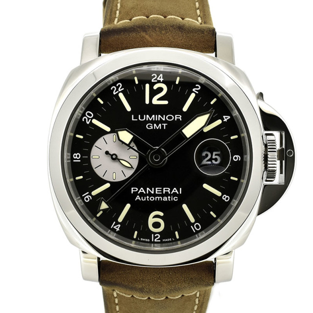 パネライ　PANERAI　ルミノールGMT　アッチャイオ　PAM01088　ブラック　T番　44mm　USED　中古