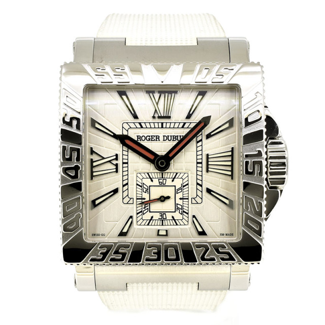 ロジェ・デュブイ　ROGER DUBUIS　アクアマーレ　GA41　888本限定　ラバー　41mm　SS　USED　中古